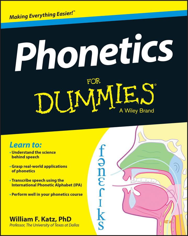 Phonetics For Dummies (Paperback / softback) 9781118505083