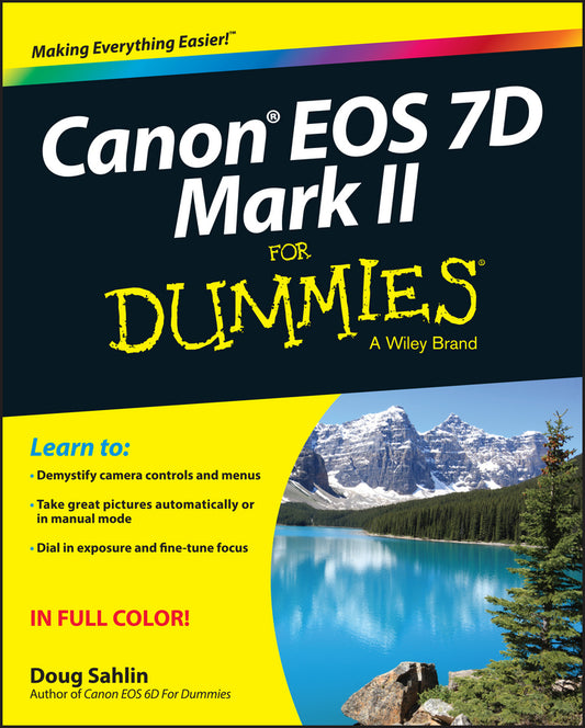 Canon EOS 7D Mark II For Dummies (Paperback / softback) 9781118722909
