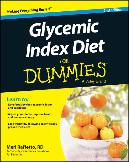 Glycemic Index Diet For Dummies (Paperback / softback) 9781118790564