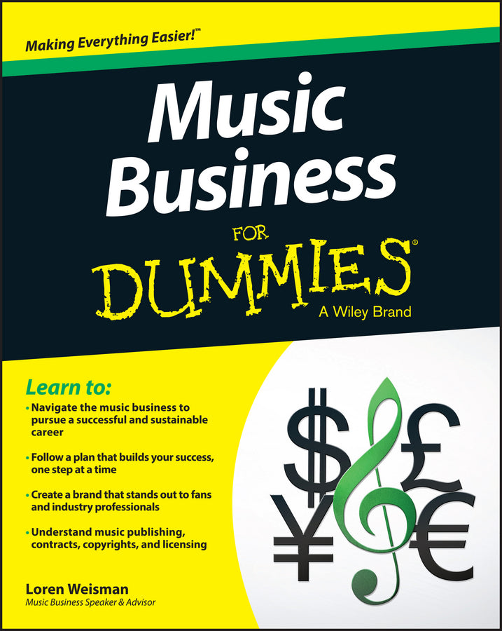 Music Business For Dummies (Paperback / softback) 9781119049654