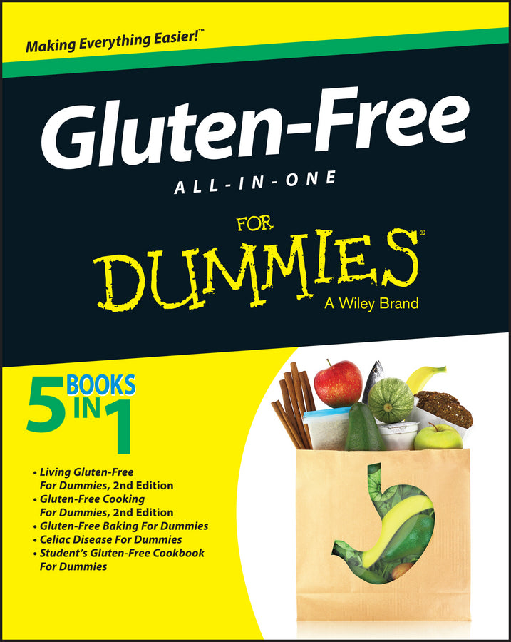 Gluten–Free All–in–One For Dummies (Paperback / softback) 9781119052449
