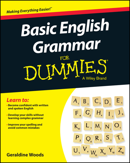 Basic English Grammar For Dummies, US Edition (Paperback / softback) 9781119063476