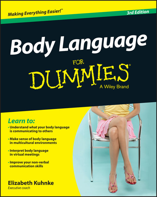 Body Language For Dummies 3e (Paperback / softback) 9781119067399