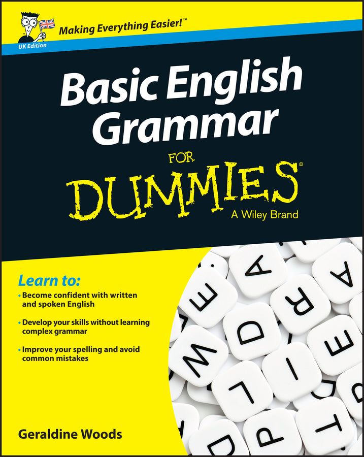Basic English Grammar For Dummies, UK Edition (Paperback / softback) 9781119071150