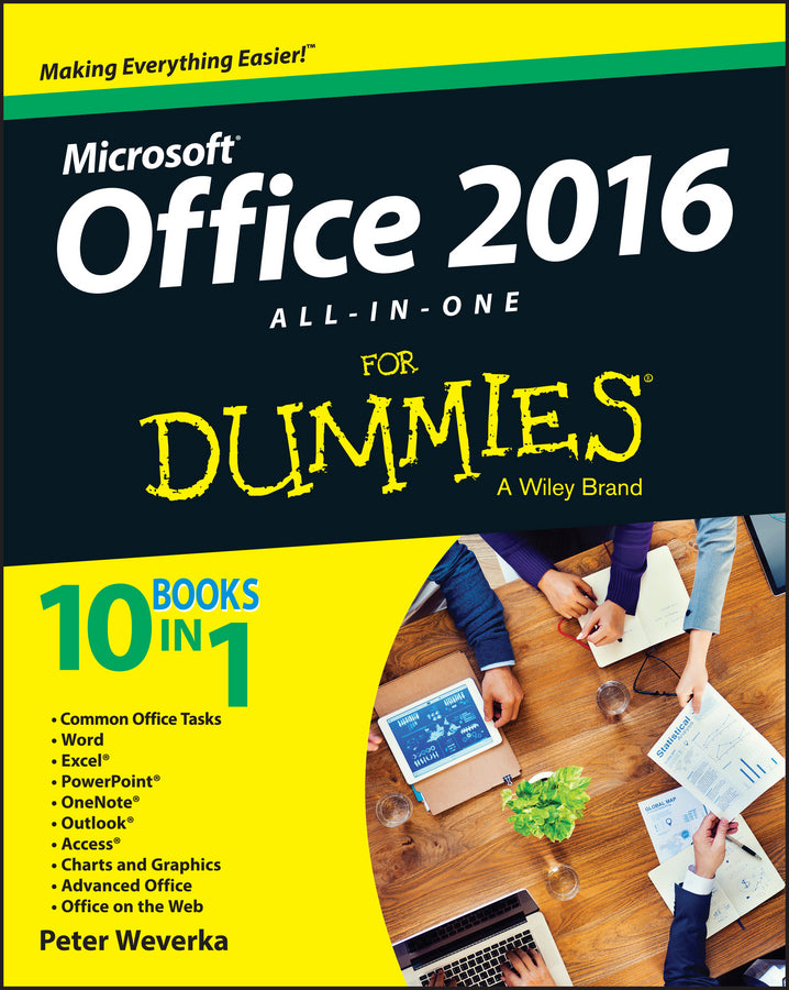 Office 2016 All–in–One For Dummies (Paperback / softback) 9781119083122