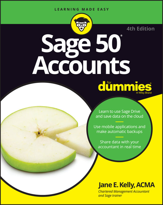 Sage 50 Accounts For Dummies 4th UK Edition (Paperback / softback) 9781119214151