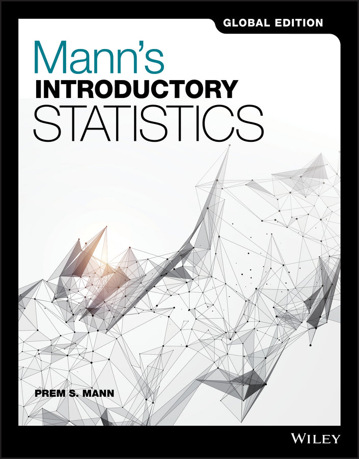 Mann?s Introductory Statistics (Paperback / softback) 9781119248941