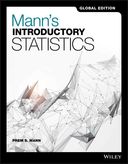 Mann?s Introductory Statistics (Paperback / softback) 9781119248941