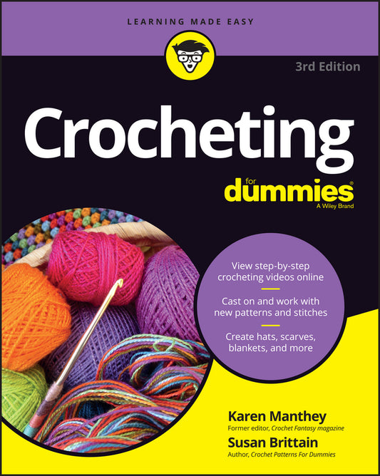 Crocheting For Dummies with Online Videos, Third E dition (Paperback / softback) 9781119287117