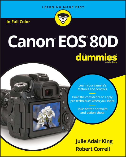 Canon EOS 80D For Dummies (Paperback / softback) 9781119291367