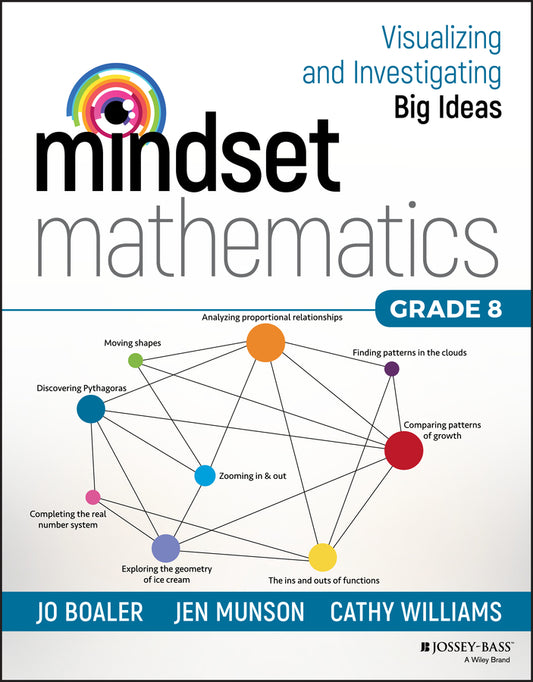 Mindset Mathematics – Visualizing and Investigating Big Ideas, Grade 8 (Paperback / softback) 9781119358749