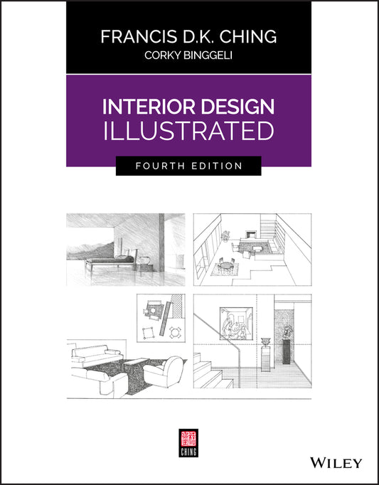 Interior Design Illustrated, Fourth Edition (Paperback / softback) 9781119377207