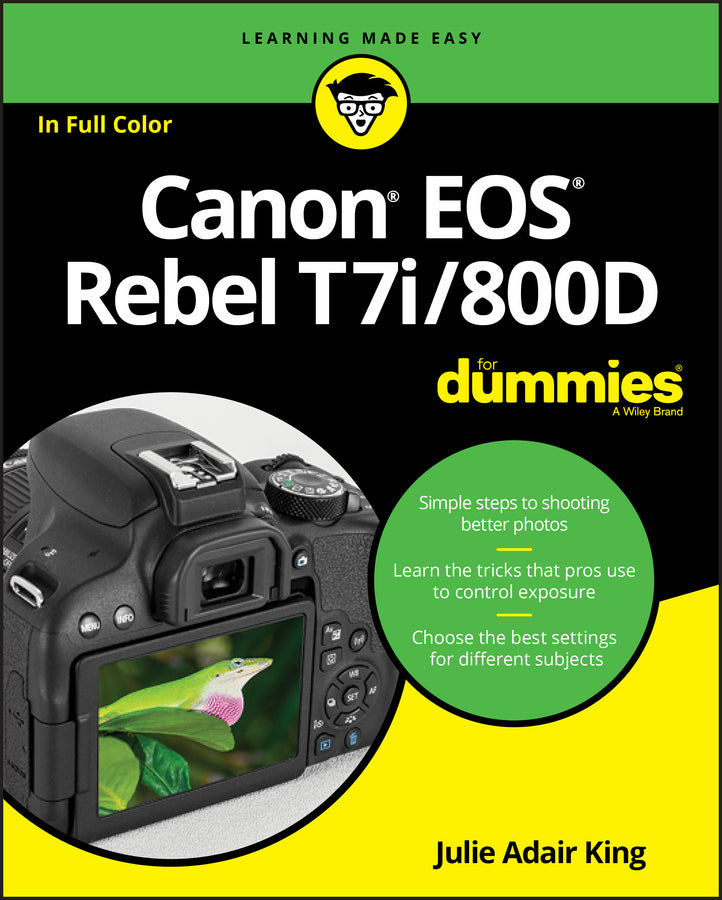Canon EOS Rebel T7i/800D For Dummies (Paperback / softback) 9781119399773