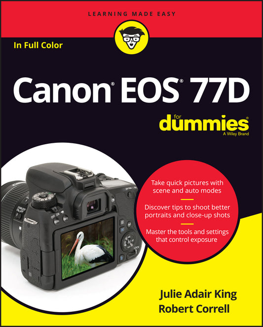 Canon EOS 77D For Dummies (Paperback / softback) 9781119420095