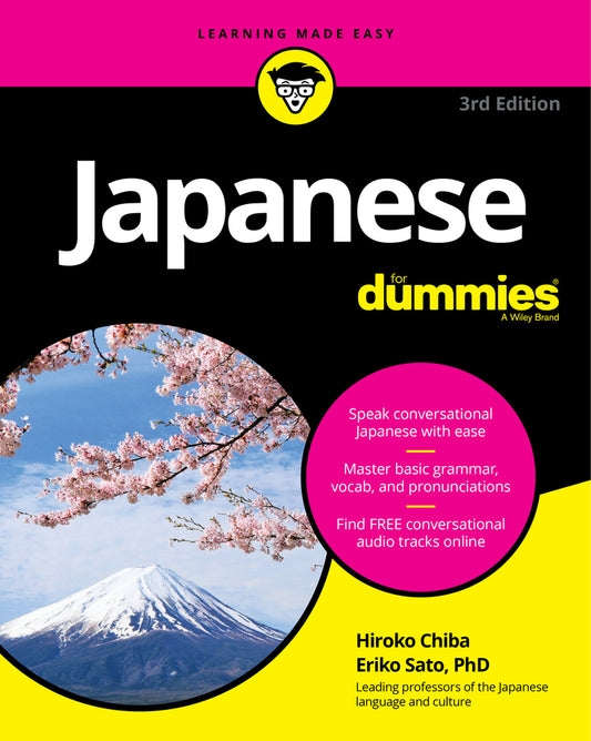 Japanese For Dummies, 3rd Edition (Paperback / softback) 9781119475408