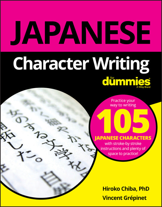 Japanese Character Writing For Dummies (Paperback / softback) 9781119475439