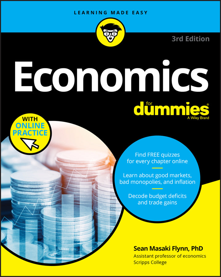 Economics For Dummies, 3rd Edition (Paperback / softback) 9781119476382