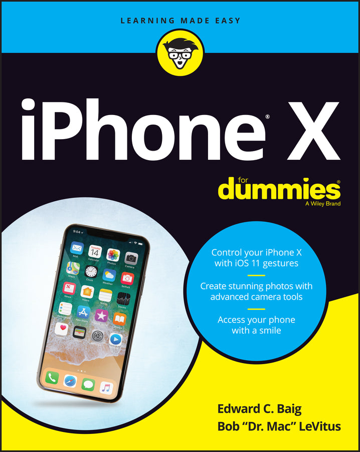 iPhone X For Dummies (Paperback / softback) 9781119481669