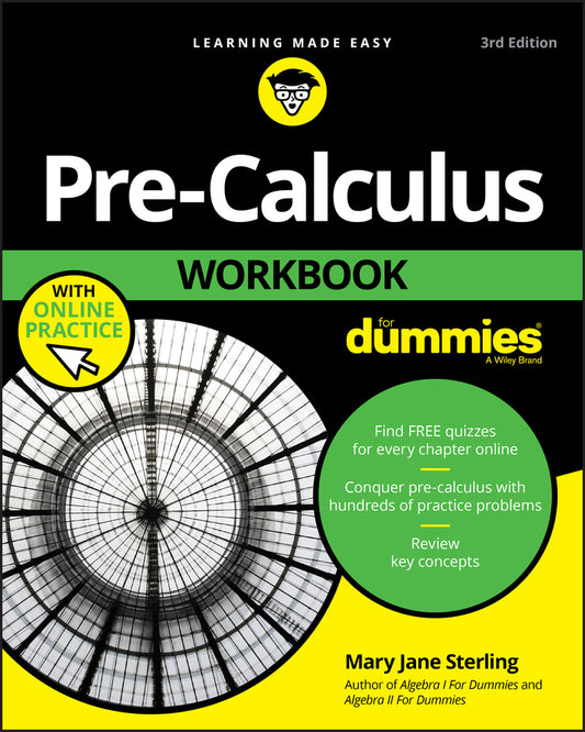 Pre–Calculus Workbook FD 3e (Paperback / softback) 9781119508809