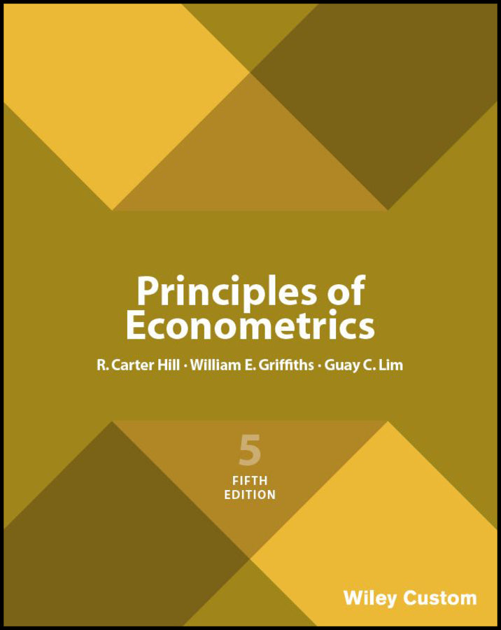 Principles of Econometrics (Paperback / softback) 9781119510567