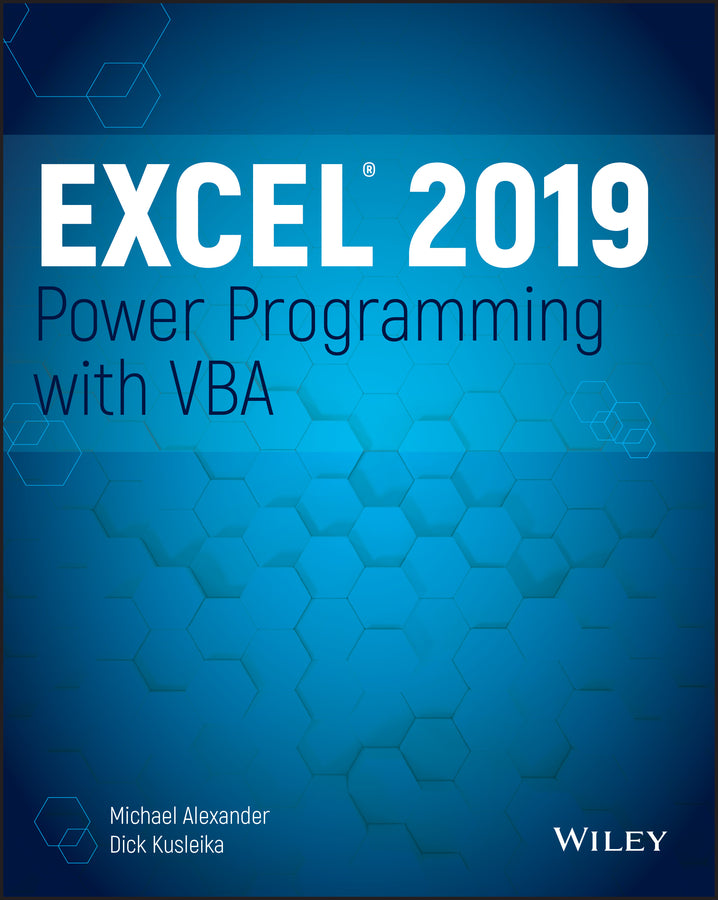 Excel 2019 Power Programming with VBA (Paperback / softback) 9781119514923