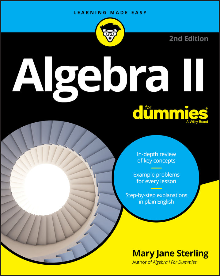 Algebra II For Dummies, 2nd Edition (Paperback / softback) 9781119543145