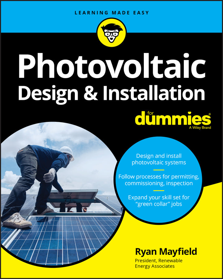 Photovoltaic Design & Installation For Dummies (Paperback / softback) 9781119544357