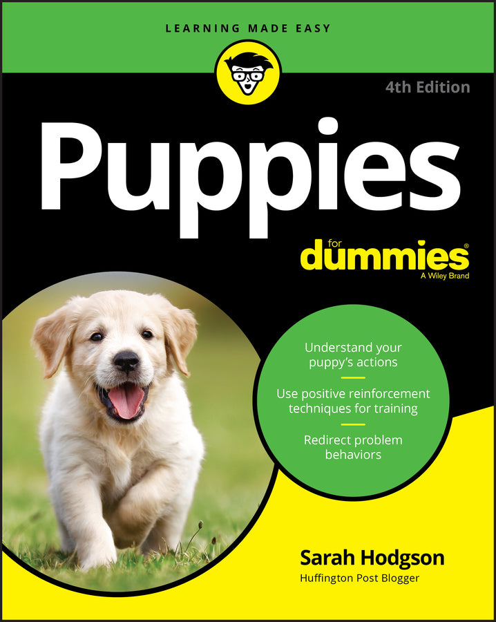 Puppies For Dummies, 4th Edition (Paperback / softback) 9781119558477