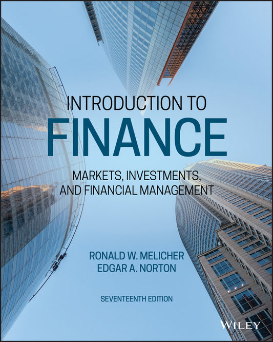 Intro to Finance 17th Edition (Paperback / softback) 9781119561170