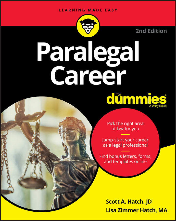 Paralegal Career For Dummies, 2nd Edition (Paperback / softback) 9781119564911