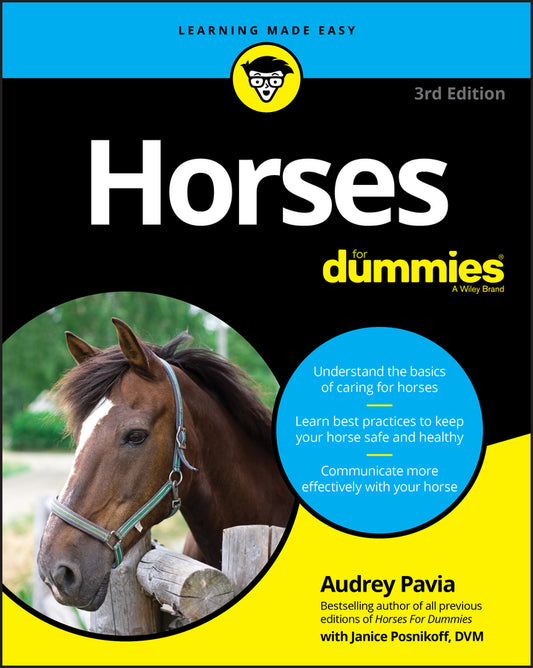Horses For Dummies, 3rd Edition (Paperback / softback) 9781119589402