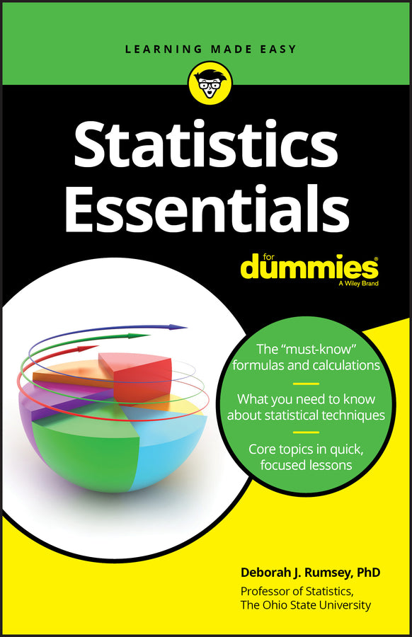 Statistics Essentials For Dummies (Paperback / softback) 9781119590309