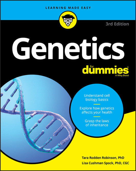 Genetics For Dummies, 3rd Edition (Paperback / softback) 9781119633037