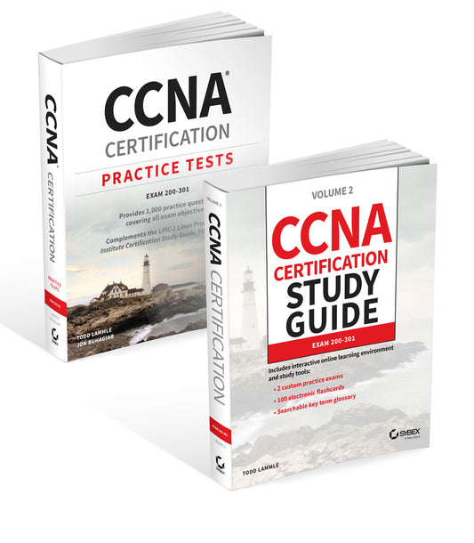 CCNA Certification Study Guide and Practice Tests Kit; Exam 200–301 (Paperback / softback) 9781119675808