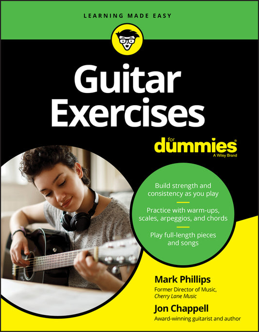 Guitar Exercises For Dummies (Paperback / softback) 9781119694564