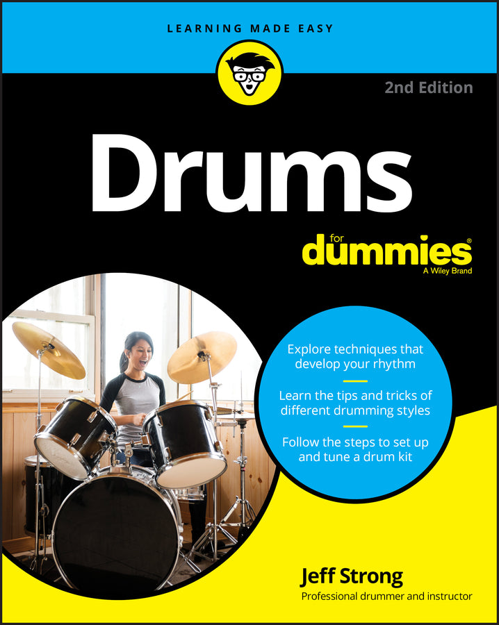 Drums For Dummies, 2nd Edition (Paperback / softback) 9781119695516