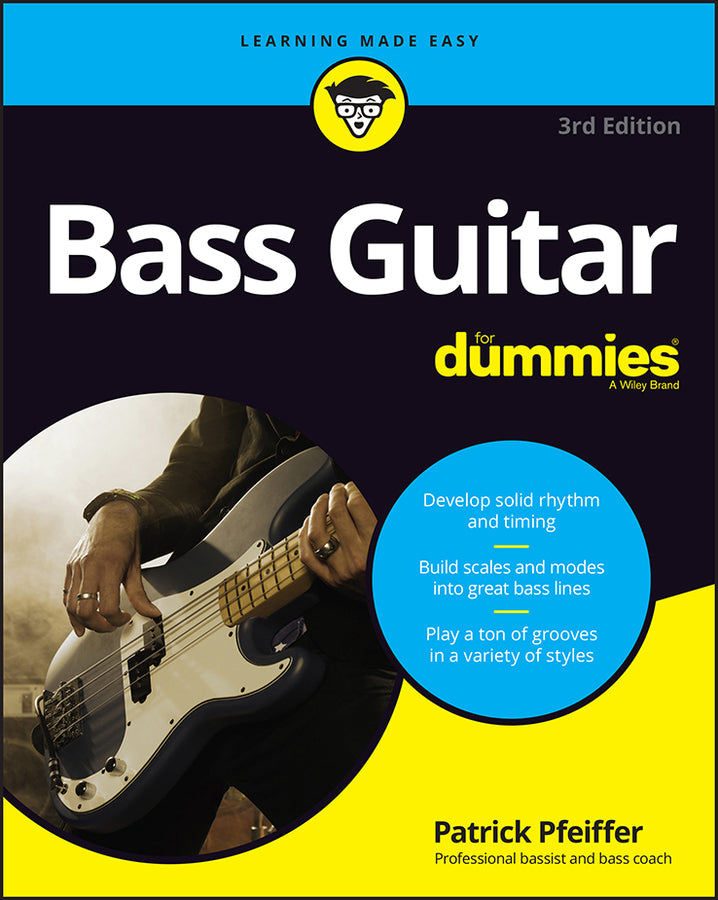 Bass Guitar For Dummies, 3rd Edition (Paperback / softback) 9781119695578