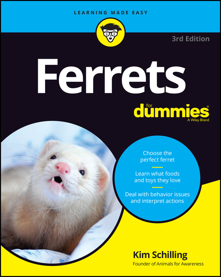 Ferrets For Dummies, 3rd Edition (Paperback / softback) 9781119720836