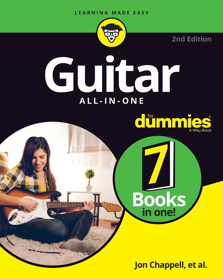 Guitar All–in–One For Dummies – Book + Online Video and Audio Instruction, 2nd Edition (Paperback / softback) 9781119731412