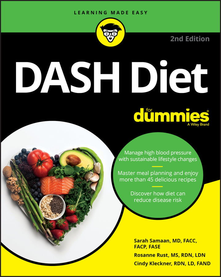 DASH Diet For Dummies, 2nd Edition (Paperback / softback) 9781119740797