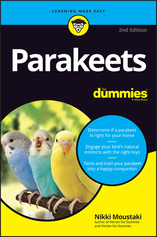 Parakeets For Dummies, 2nd Edition (Paperback / softback) 9781119755241