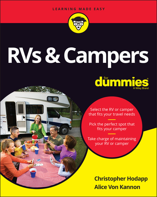 RVs & Campers For Dummies (Paperback / softback) 9781119790341