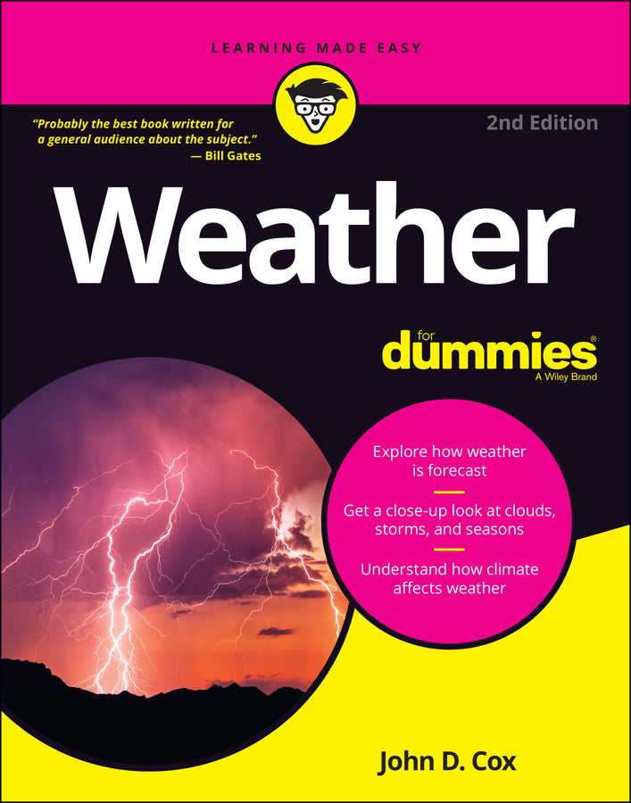 Weather For Dummies, 2nd Edition (Paperback / softback) 9781119811008