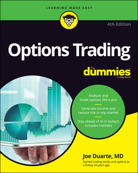 Options Trading For Dummies, 4th Edition (Paperback / softback) 9781119828303