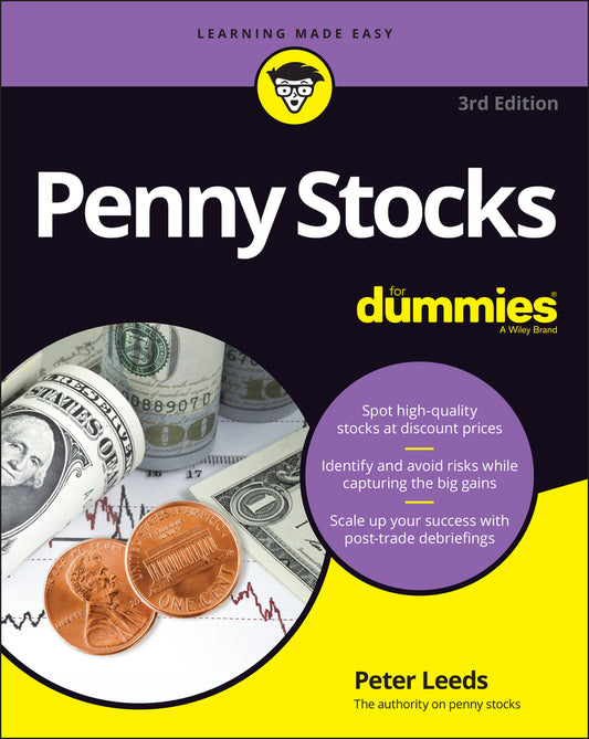 Penny Stocks For Dummies, 3rd Edition (Paperback / softback) 9781119828860