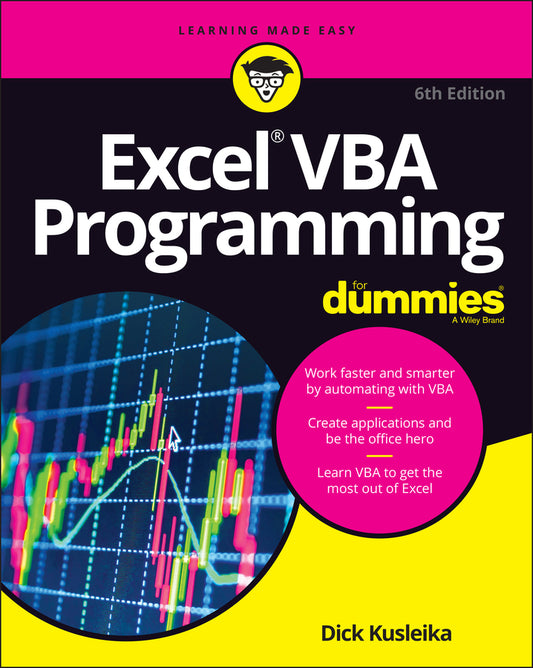 Excel VBA Programming For Dummies, 6th Edition (Paperback / softback) 9781119843078