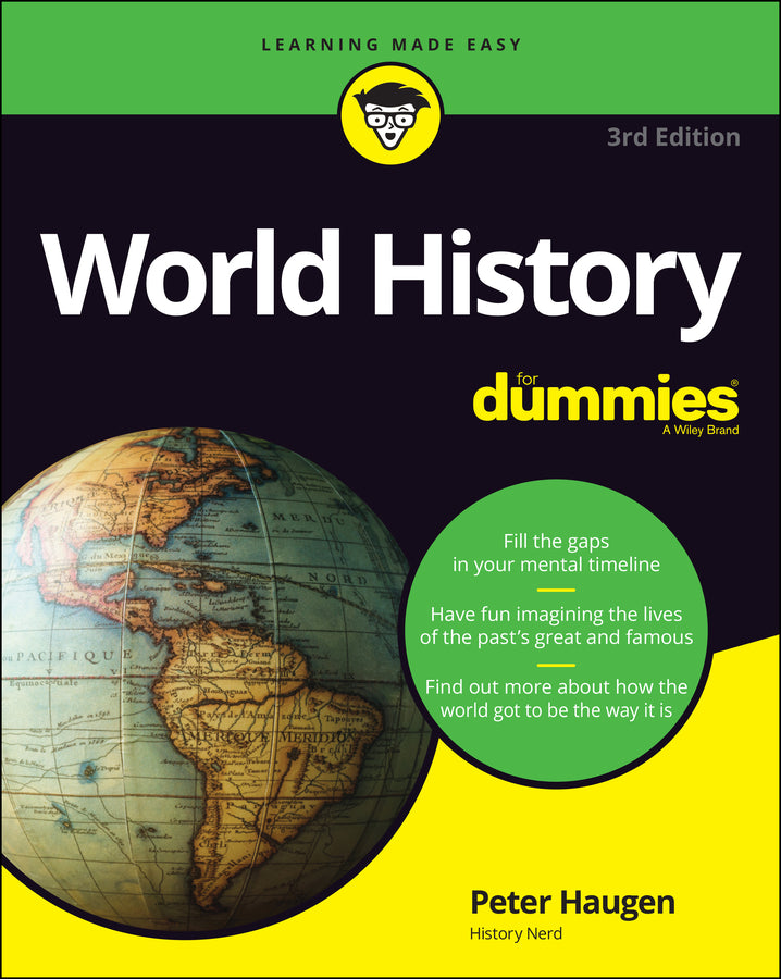 World History For Dummies, 3rd Edition (Paperback / softback) 9781119855606