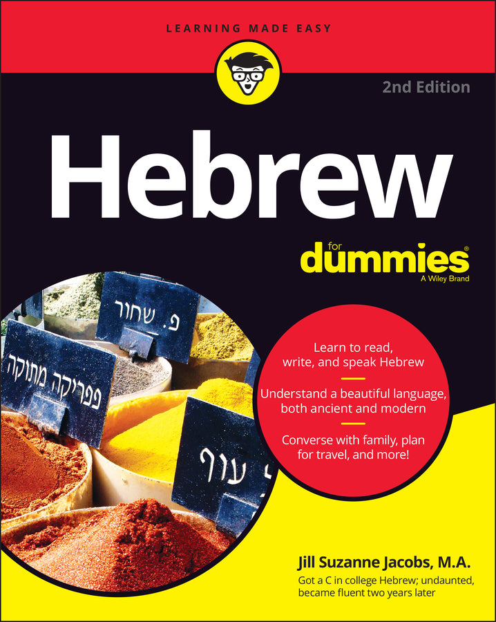 Hebrew For Dummies, 2nd Edition (Paperback / softback) 9781119862024