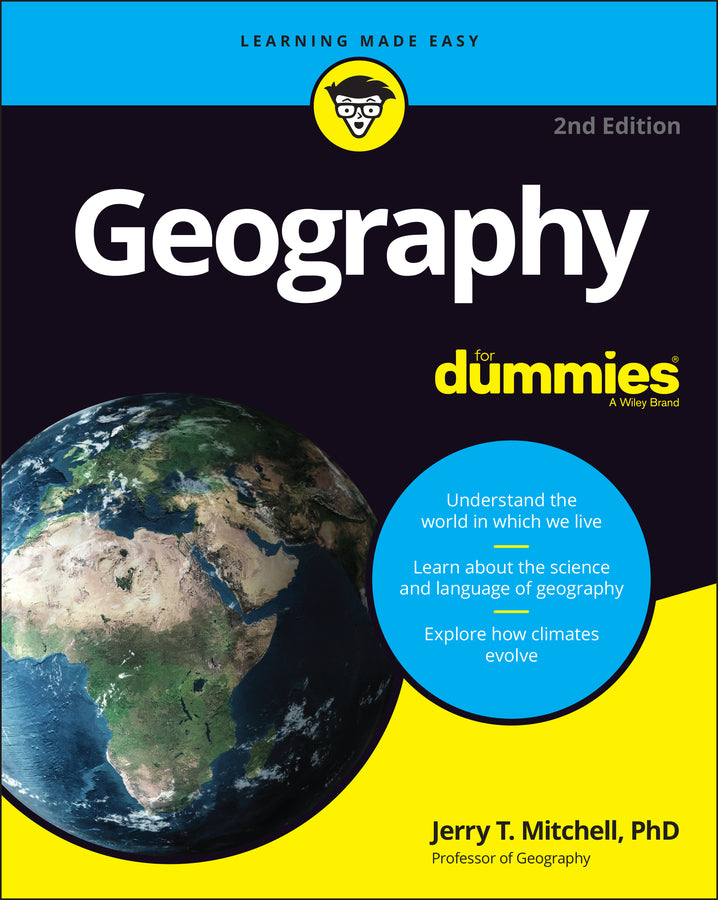 Geography For Dummies, 2nd Edition (Paperback / softback) 9781119867128