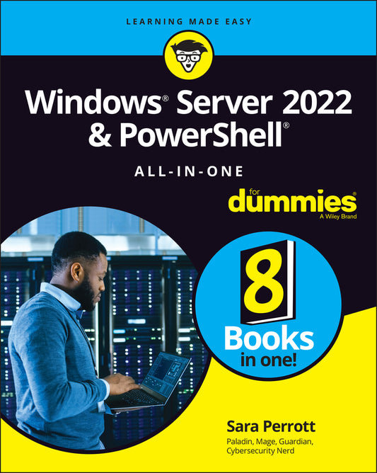 Windows Server 2022 & PowerShell All–in–One For Dummies (Paperback / softback) 9781119867821